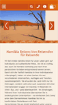 Mobile Screenshot of erlebe-namibia.de